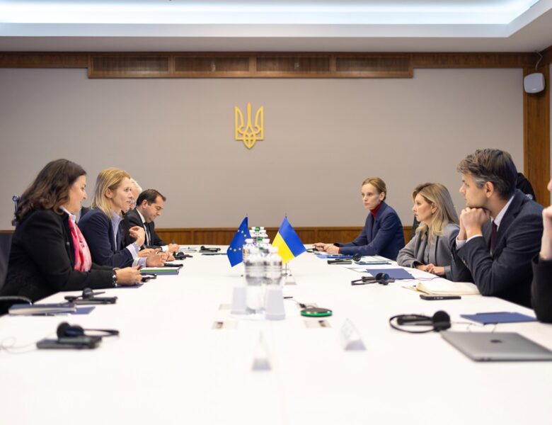 Зеленська і Каллас провели зустріч