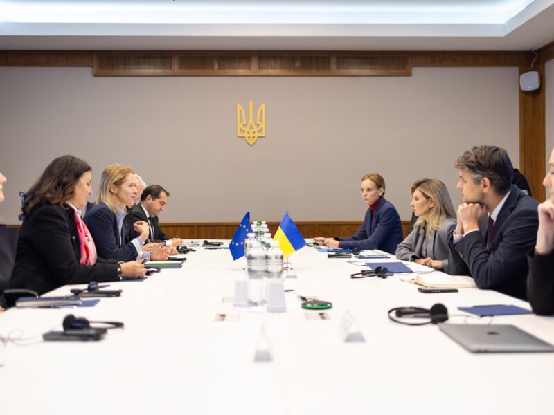 Зеленська і Каллас провели зустріч