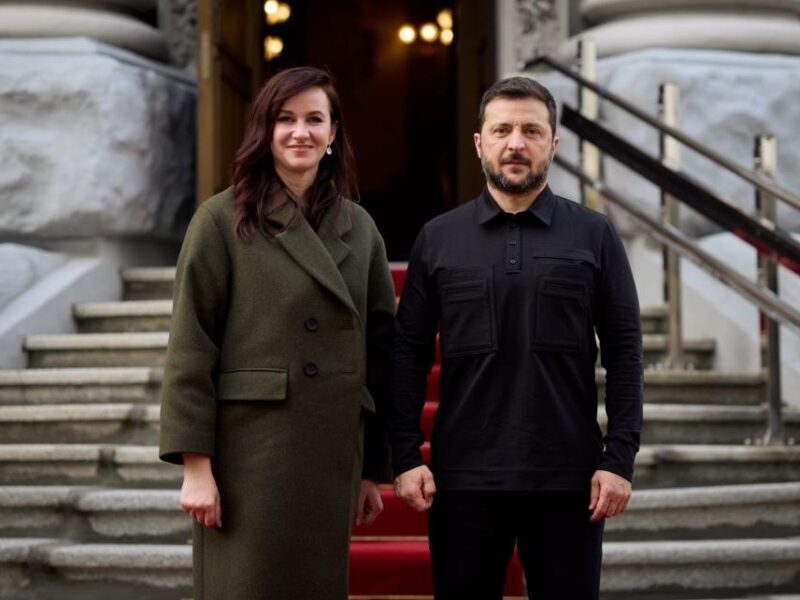 Зеленський зустрівся із прем’єркою Литви