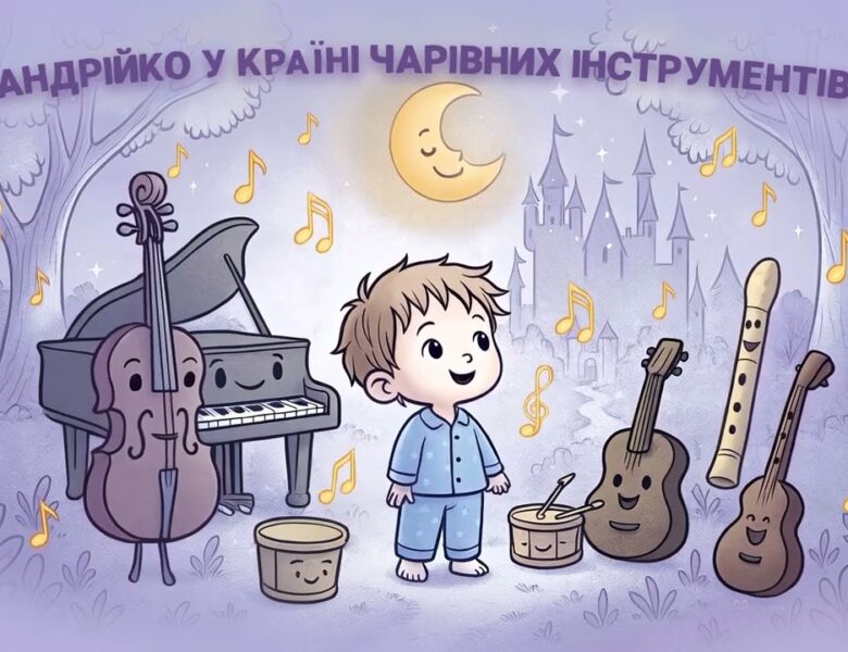 🎷Андрійко у країні чарівних інструментів ✨ казка для дітей