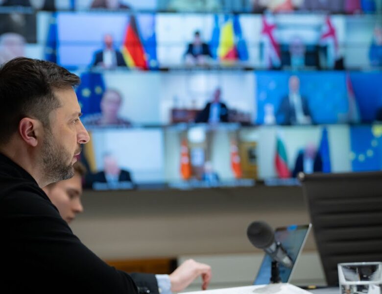 Виступ Володимира Зеленського під час засідання Коаліції охочих