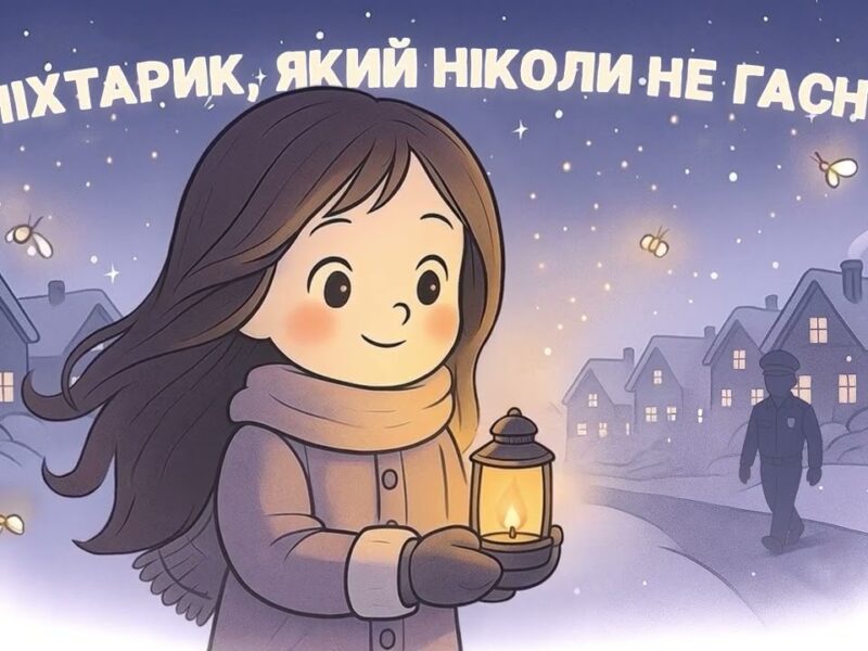 🔦 Ліхтарик, який ніколи не гасне ✨ казка для дітей