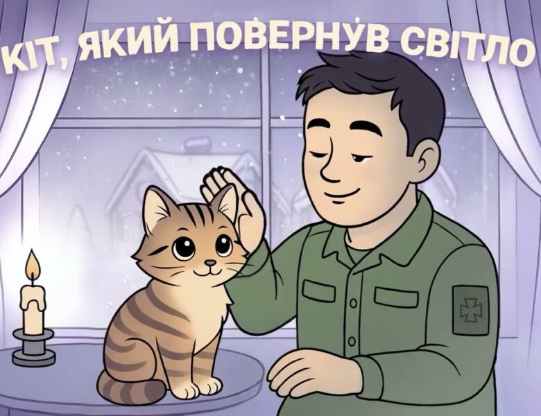 😺 Кіт, який повернув світло ✨ казка для дітей