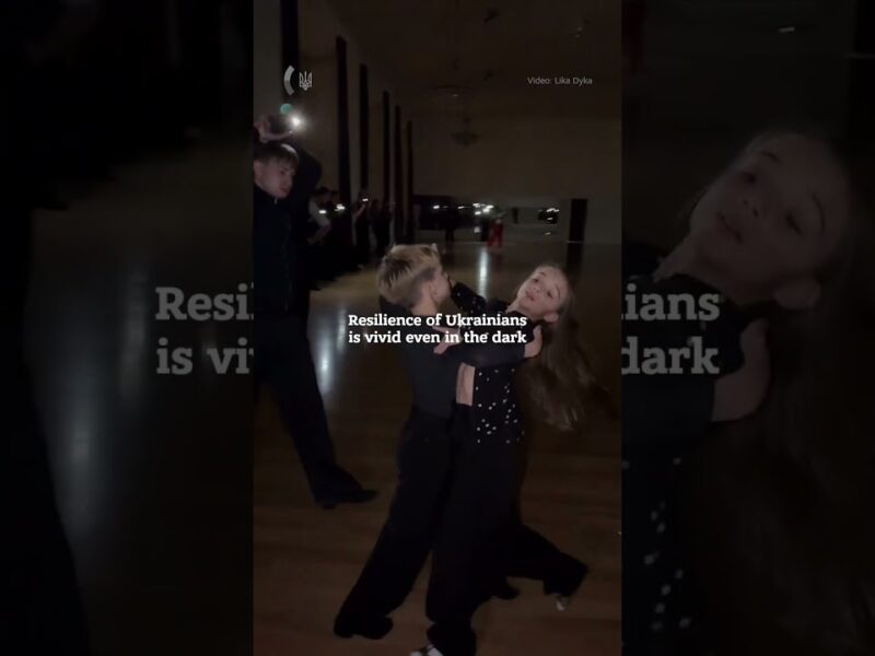 Ukrainians’ resilience is vivid even in the dark