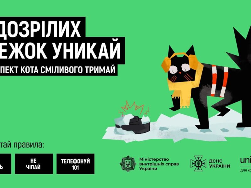 Підозрілих стежок уникай — респект кота сміливого тримай!