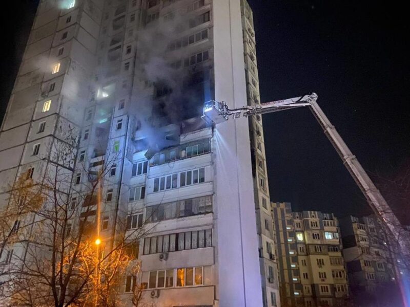 Атака на Київ: є жертва і постраждалі