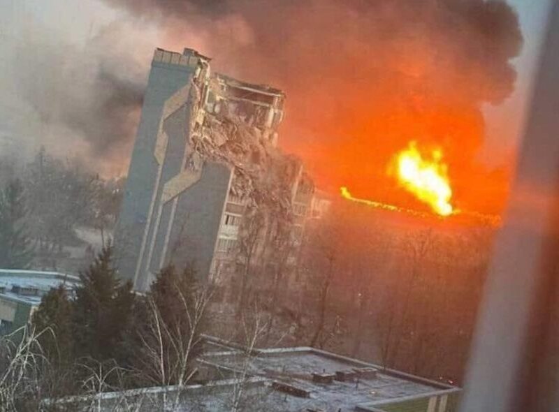 Атака на Тернопіль: зруйновано багатоповерхівку