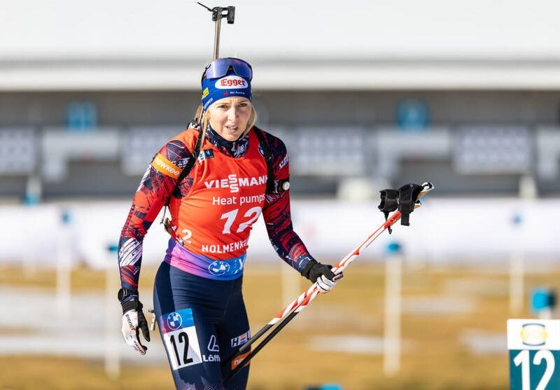Австрійська біатлоністка Гаузер готує себе до медалі на Олімпіаді-2026