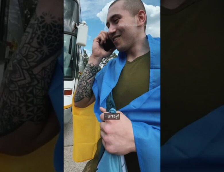 First calls of Ukrainians rescued from Russian captivity
