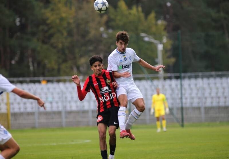 Динамо обіграло шведів і вийшло до третього раунду Юнацької ліги УЄФА
