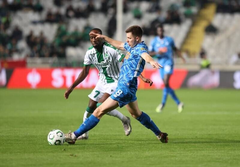 Динамо поступається Омонії двома голами