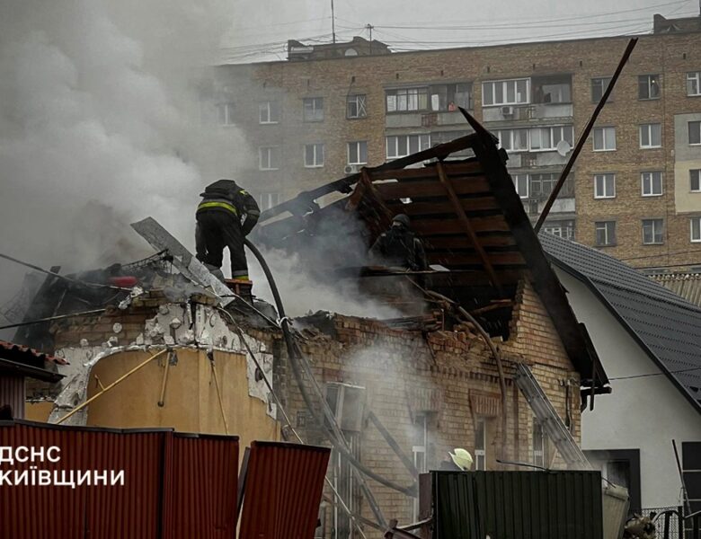 ДСНС показала наслідки обстрілу Київщини