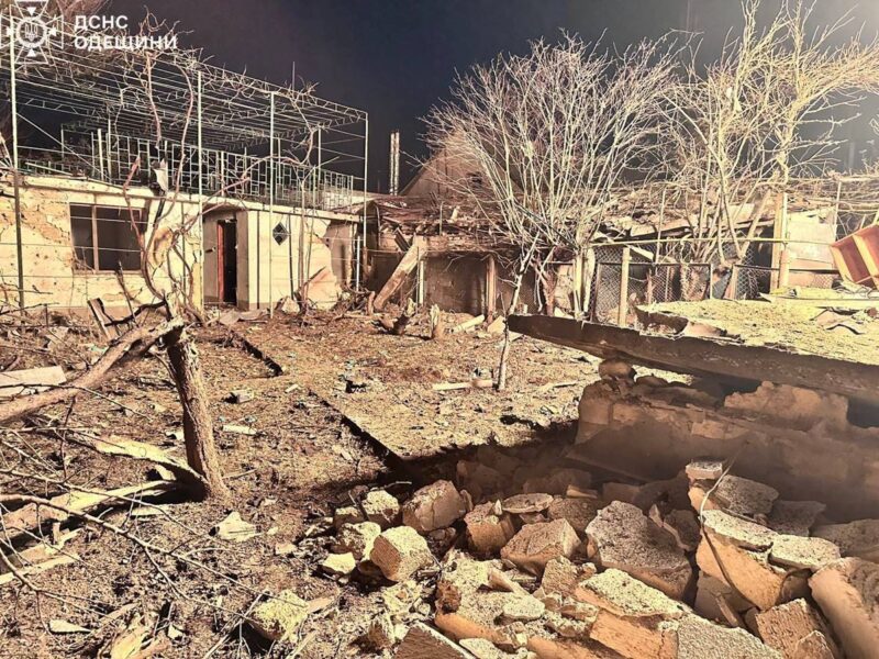 ДСНС показала наслідки удару по Одещині