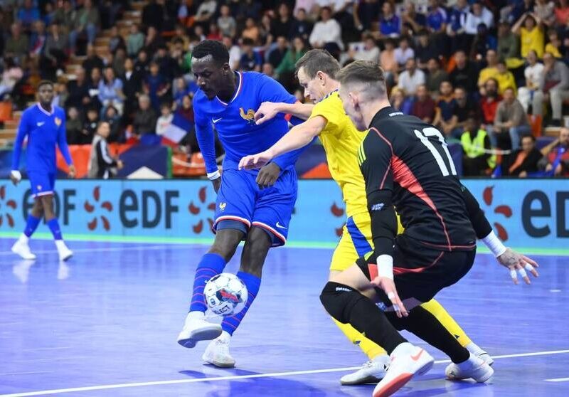 Футзал: українці здобули перемогу над Францією в товариському матчі
