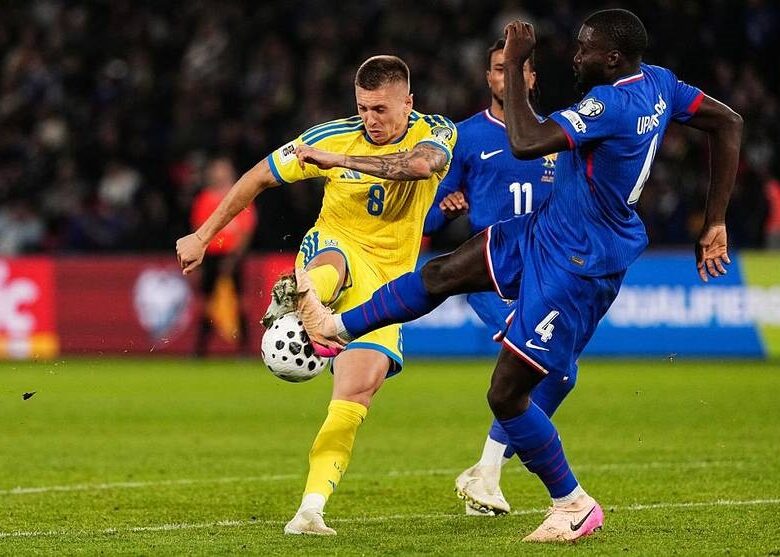 Гравець збірної України розкритикував команду за матч з Францією