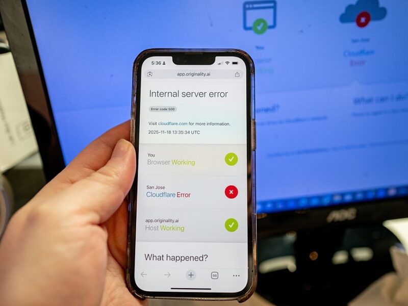Хаос у світі. Масштабний збій Cloudflare