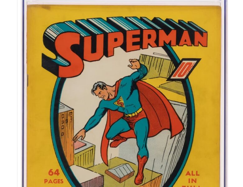 Комікс Superman No.1, знайдений на горищі, став найдорожчим у світі