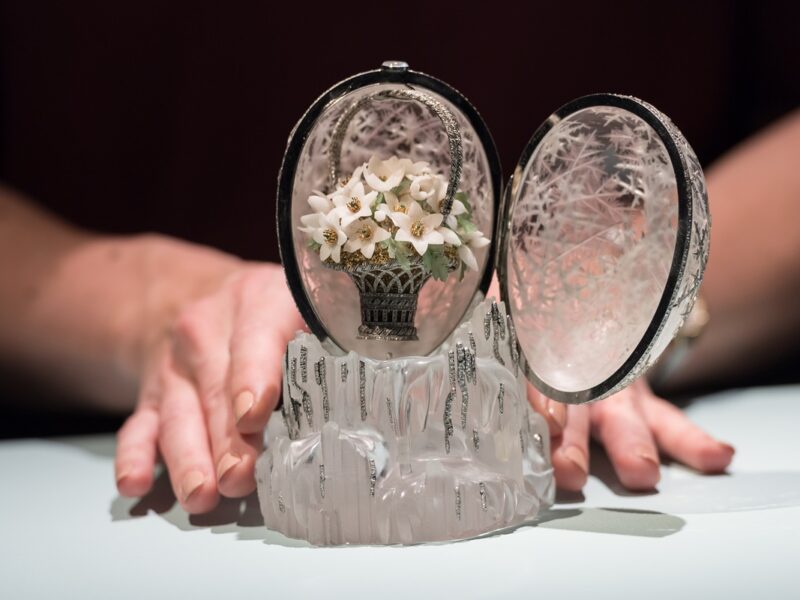 Легендарне Зимове яйце Фаберже знову виставляють на аукціон