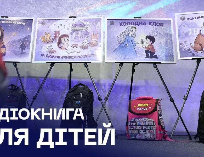 ✨ Голоси дитинства | У День захисту дітей МВС презентувало аудіокнигу