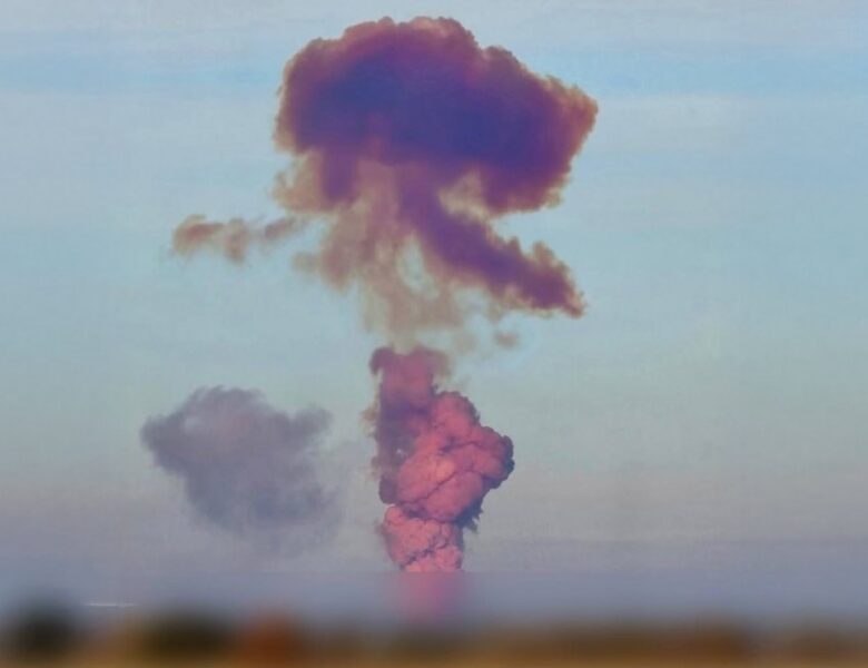 На ядерній ракетній базі РФ стався потужний вибух