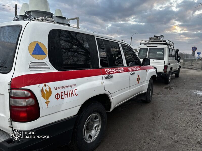 На Запоріжжі евакуювали дві багатодітні родини