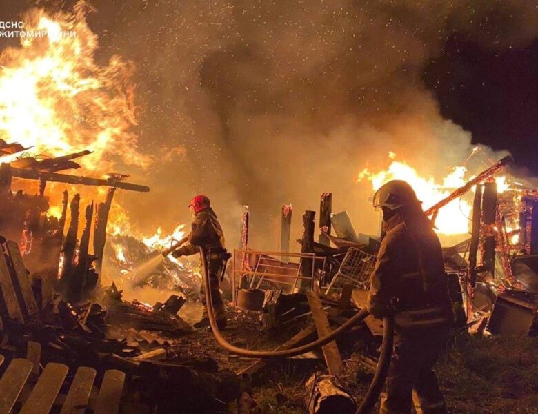 На Житомирщині дві жінки загинули під час пожежі