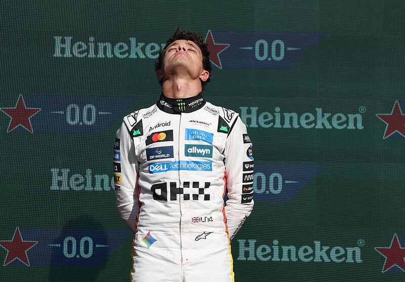 Норріс стає в один ряд із Шумахером