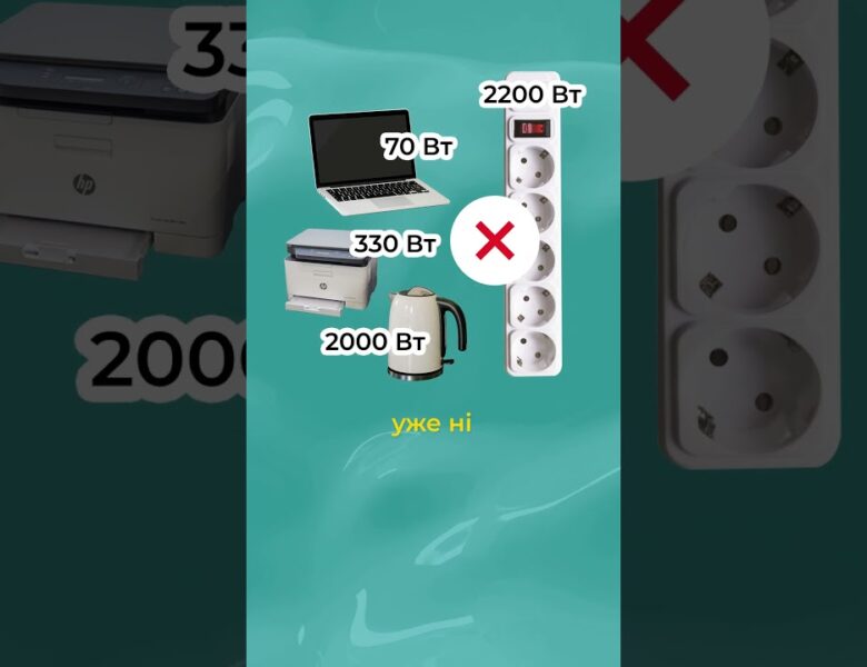 Що буде, якщо перевантажити подовжувач?