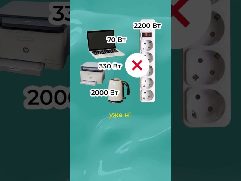 Що буде, якщо перевантажити подовжувач?