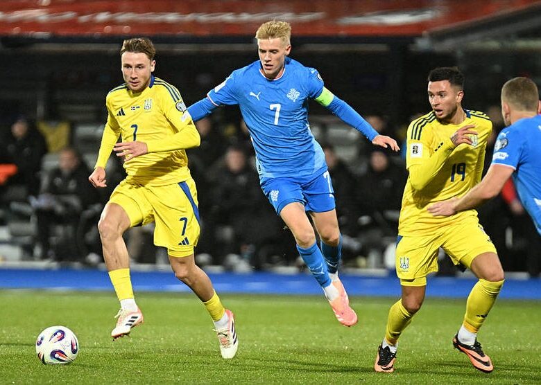 Оцінка шансів у грі Україна – Ісландія в рамках відбору на ЧС-2026