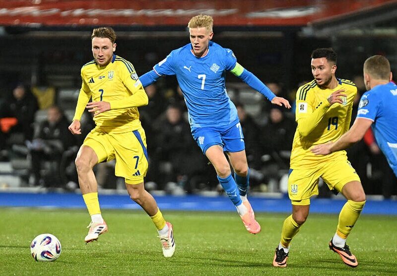 Оцінка шансів у грі Україна – Ісландія в рамках відбору на ЧС-2026