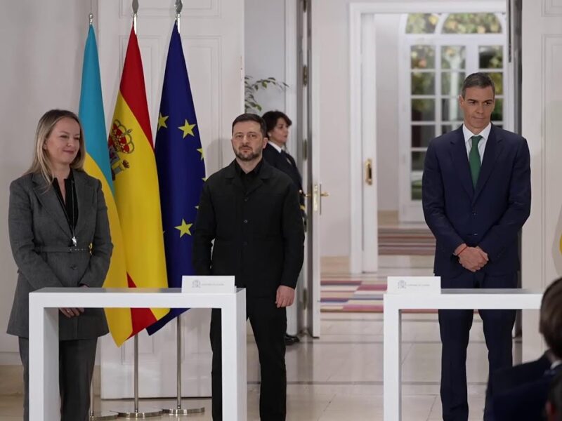 Церемонія підписання двосторонніх документів між Україною та Королівством Іспанія