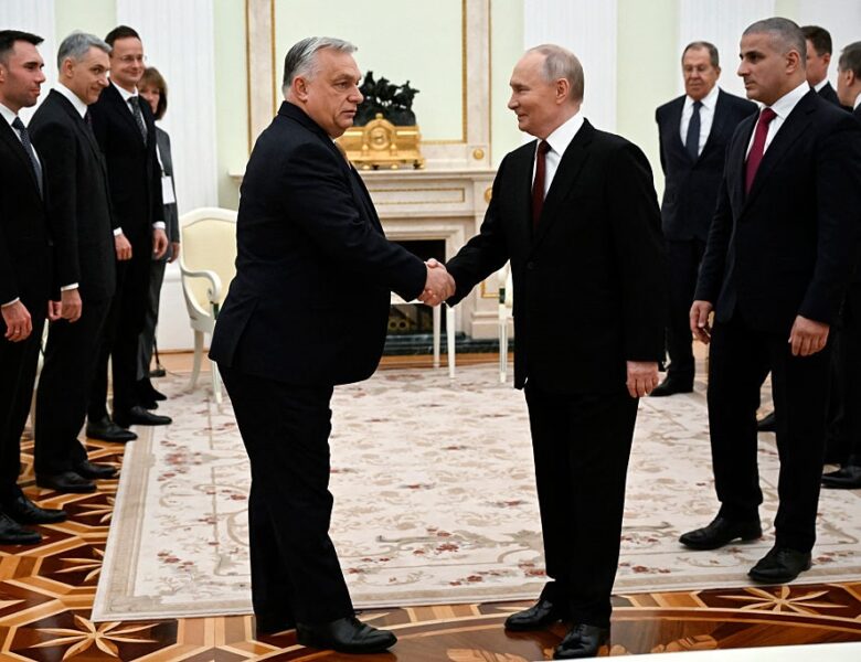 Прохолодна зустріч. Орбан у Москві