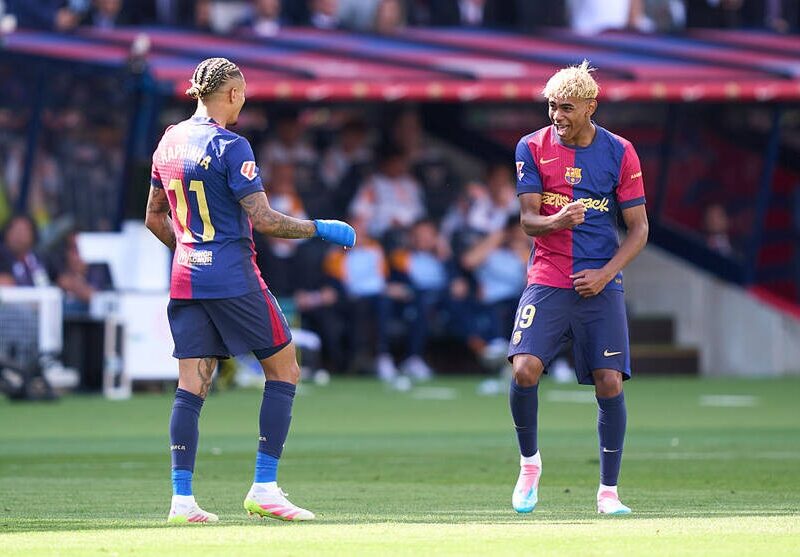 Тренер Барселони передбачає участь Рафіньї і Ямаля в сьогоднішньому матчі