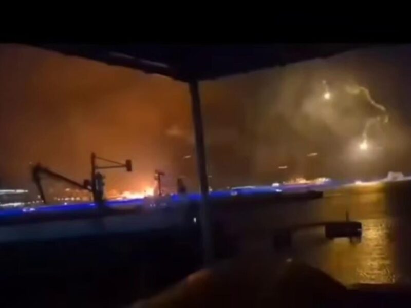 Турецькі моряки зняли удар по порту Новоросійська