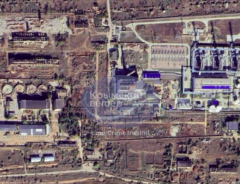 У Криму через атаку дронів спалахнула пожежа на хімзаводі – соцмережі