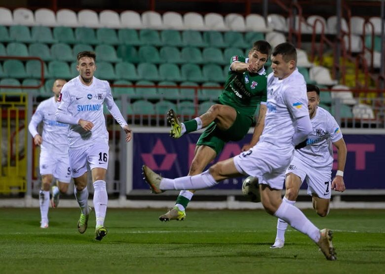 У матчі 14-го туру українського чемпіонату Оболонь і Колос розійшлися миром