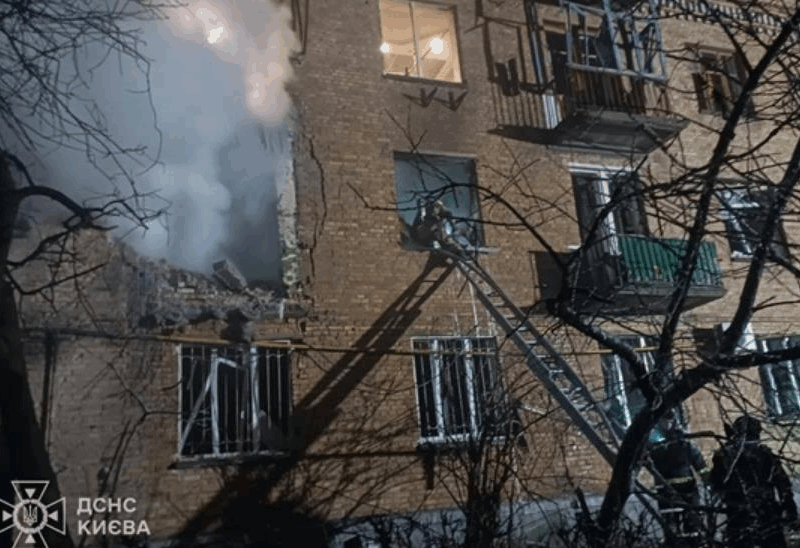 Удар по Києву: двоє загиблих, 15 поранених