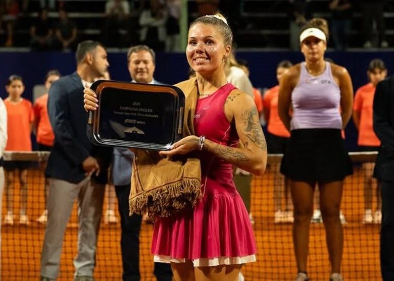Українка виграла тенісний турнір в Аргентині