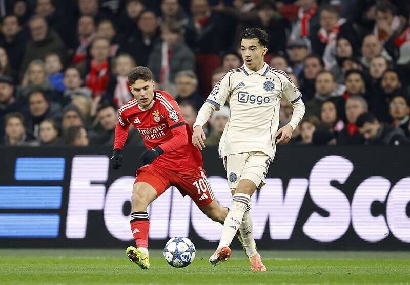 Українці Бенфіки отримали оцінки за матч з Аяксом