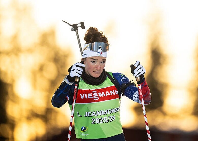 В Естерсунді француженки першими завершили естафету з біатлону