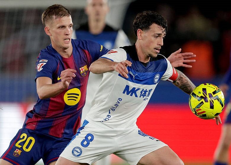 З двома голами Дані Ольмо Барселона стає лідером чемпіонату