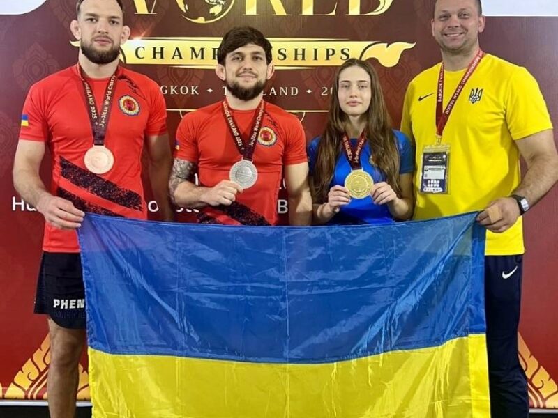 Збірна України з джіу-джитсу здобула дев’ять медалей на чемпіонаті світу