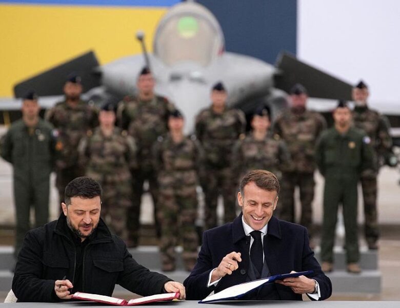 Зеленський і Макрон підписали оборонну декларацію