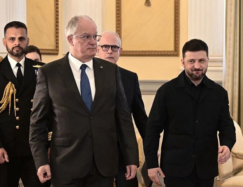 Зеленський прибув до Афін