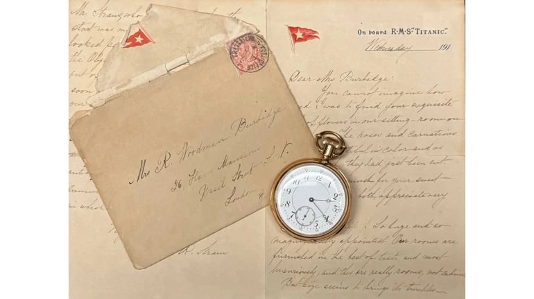 Золотий годинник із Титаніка виставили на аукціон за £1 млн