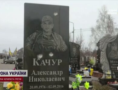 Зруйнована Алея Героїв: ракетний удар по кладовищу в Черкасах
