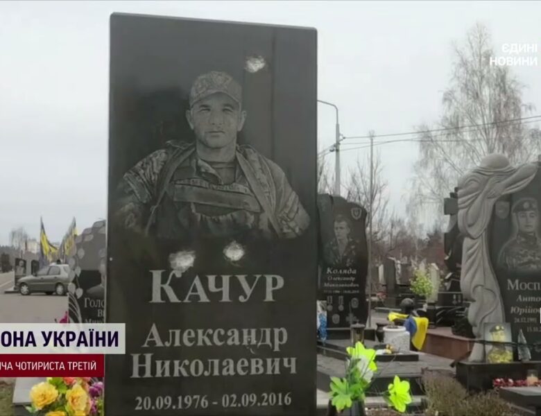 Зруйнована Алея Героїв: ракетний удар по кладовищу в Черкасах