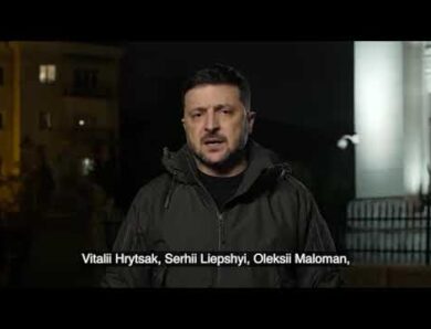 Президент України Володимир Зеленський у вечірньому  зверненні подякував українським рятувальникам