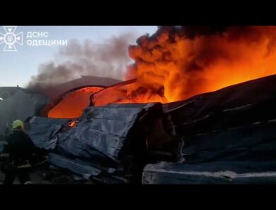 Одеса: рятувальники ліквідували наслідки атаки ударними безпілотниками